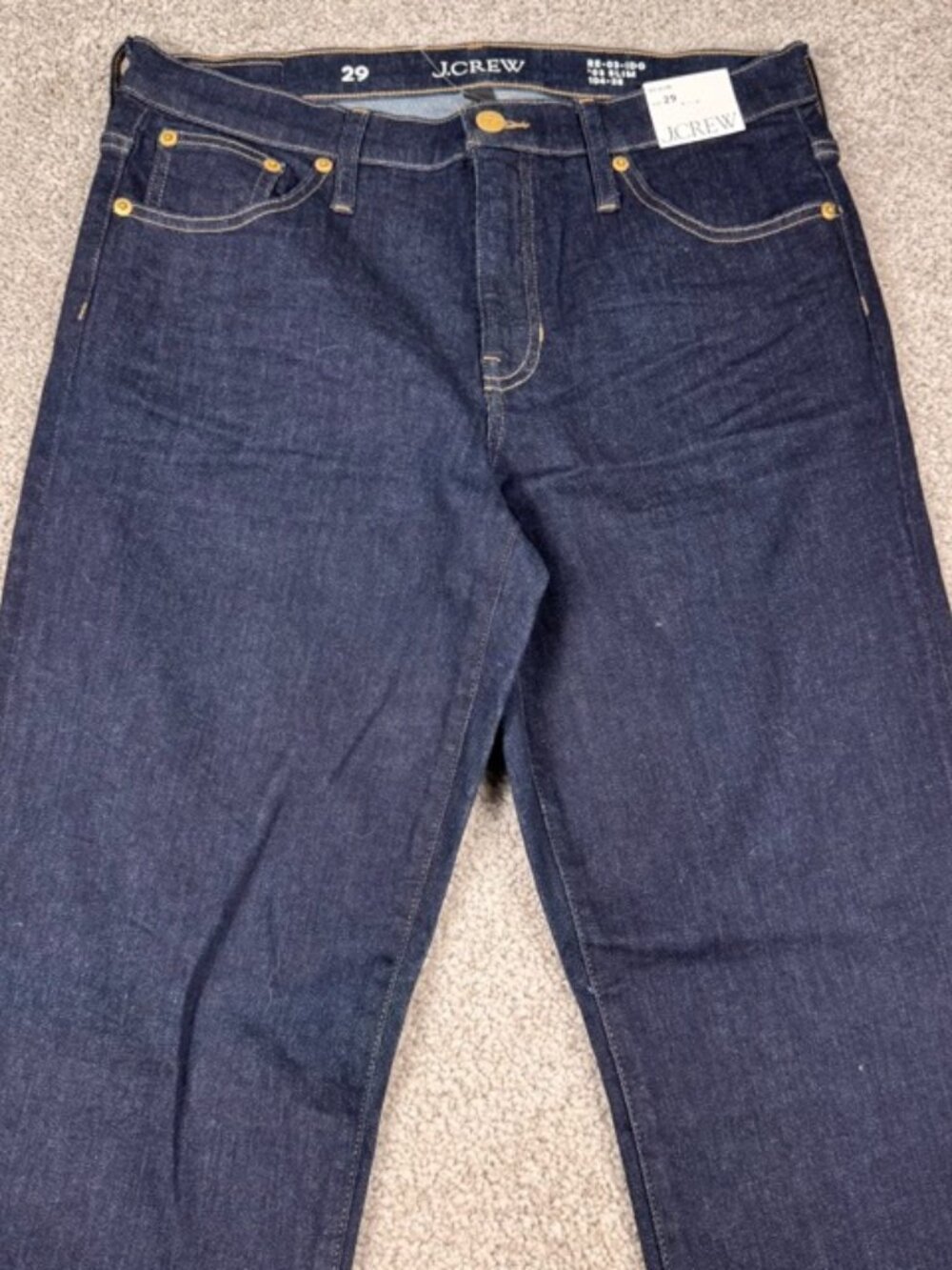 J.Crew Women's Size 29 03' Slim Jeans Blue Stretch Inseam 28" NEW NWT
